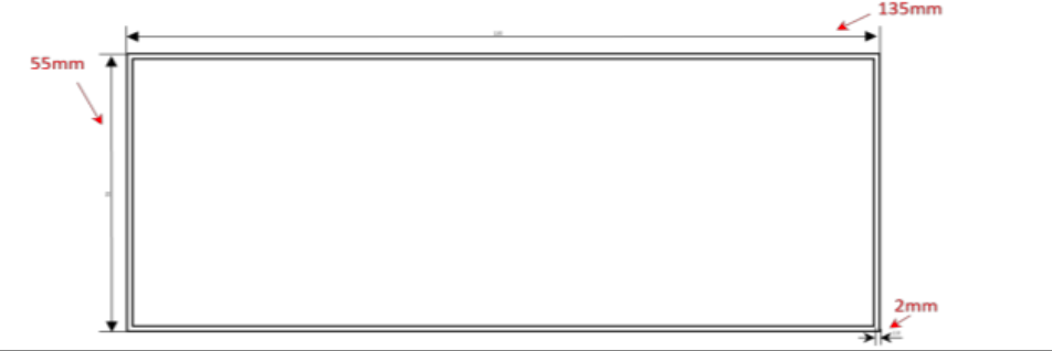 Aluminium Rectangle Hollow
