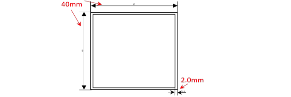 Aluminium Square Hollow
