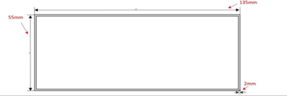 Aluminium Rectangle Hollow