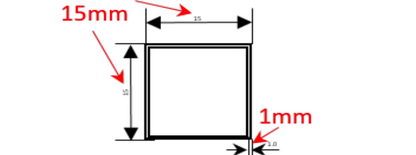 Aluminium Square Hollow
